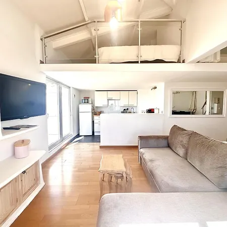 Apartmán Mezzanine, Clim Et Parking - Vue Canal - Fr-1-338-644 Sète